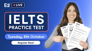 IELTS Practice Test LIVE  Tuesday 8th October 2024 [upl. by Noscire]