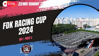 FÃS DE KART RACING CUP 2024  DIA 1  PARTE 2 [upl. by Assirhc857]