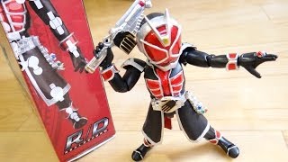 1番くじ B賞 RD 仮面ライダーウィザード フレイムスタイル ウィザーソードガン2モード付属Ver アクションフィギュア レビュー！仮面ライダーウィザード [upl. by Aleuqahs]