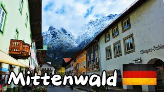 Mittenwald  Niemcy walking tour Germany [upl. by Zweig]