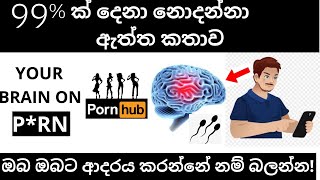 YOUR BRAIN ON PRN IN SINHALA  Scientifical Secrets Revealed in Sinhala  Gary Wilson  Sinhala [upl. by Drain442]