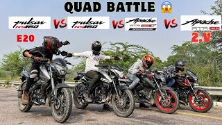 2024 APACHE RTR 160 2V RACE EDITIONVSAPACHE RTR 160 4V VSPULSAR NS 160 VSPULSAR NS 160 E20 [upl. by Tenaj853]