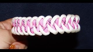 Anleitung für Paracord PiranhaKnotArmband D [upl. by Chuck4]