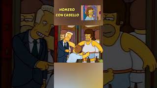 HOMERO con CABELLO😱simpsons resumen [upl. by Kristoforo]