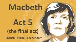 Macbeth Act 5 Summary with Key Quotes amp English Subtitles [upl. by Mireielle]