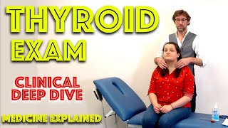 How to Perform A Thyroid Exam  Clinical Skills  Dr Gill [upl. by Caruso]