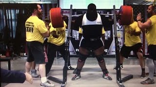 Ray Williams Squats 1005 lbs Raw at USAPL Raw Nationals [upl. by Jamin]