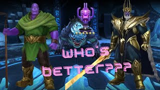 THANOS T4 Wise Harvester Vs Thanos Wins  Marvel Future Fight [upl. by Eurd580]