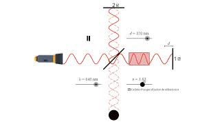 Linterféromètre de Michelson Simulation [upl. by Adhern]