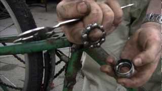 How to Take Apart and Service the Bottom Bracket on a Bicycle [upl. by Argile]