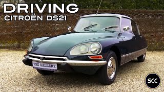 CITROËN DS 21  CITROEN DS21 1972  Test drive in top gear  Engine sound  SCC TV [upl. by Russian801]