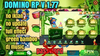 higgs domino v177 theme green bamboo  x8 speeder music dj [upl. by Ahsratal123]