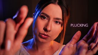 ASMR Hand Sounds and Plucking Negative Energy for Sleep ✨ Hand Movements Minimal Talking [upl. by Haag260]