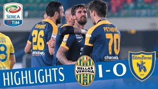 Hellas Verona  Chievo 10  Highlights  Giornata 28  Serie A TIM 201718 [upl. by Yarvis]