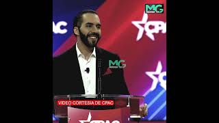 Discurso en Español del Presidente Nayib Bukele en la conferencia CPAC USA [upl. by Eillah413]