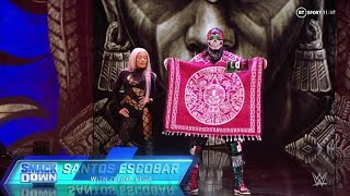 Santos Escobar Badass Entrance WWE SmackDown Feb 10 2023 [upl. by Shererd]