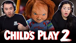 CHILDS PLAY 2 1990 MOVIE REACTION First Time Watching Chucky  Chucky 2 [upl. by Montagna664]