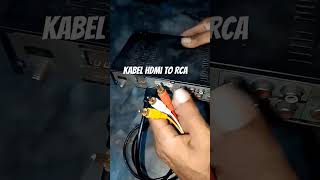 kabel HDMI to rca shorts [upl. by Luba481]