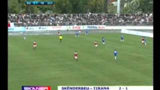 SUPERLIGA SHQIPTARE 2010 2011 Java e 6te Skenderbeu  Tirana 21 [upl. by Wait]