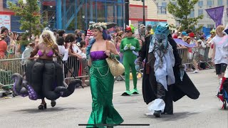 NYC LIVE Walk Mermaid Parade Coney Island 2024 [upl. by Torosian122]