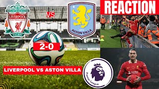 Liverpool vs Aston Villa Live Stream Premier League Football EPL Match Score Commentary Highlights [upl. by Jolenta]