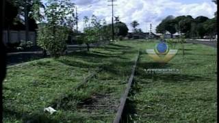 Araguari terá trem turístico na Estrada de Ferro Goiás [upl. by Nylatsirhc]