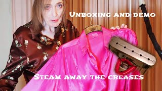 Big Unboxing and Demo  My latest purchase for my clothes Propress steamer [upl. by Ueihttam]