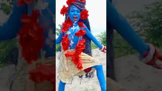 me ami maa re tor janom janom ma ma kali ma Durga foryou shorts [upl. by Imeaj]