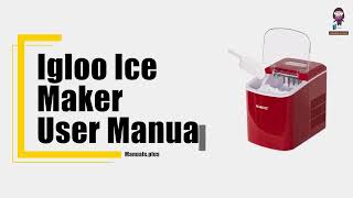 How to Use the Igloo Ice Maker Complete User Guide and Tips [upl. by Ennovyhs]