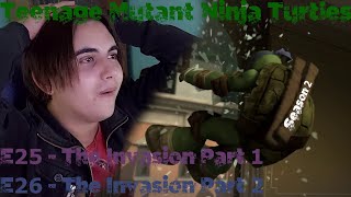 TMNT 2012  S2E2526  The Invasion Part 1amp2 Reaction  The Nostalgia Trip  E134 [upl. by Loux438]