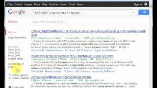 Google Scholar for journal article citations and occasional full text [upl. by Zelle666]