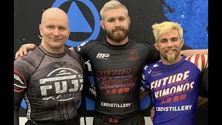 Garry Tonon amp Gordon Ryan SHow a Body Triangle Ankle Trap Escape [upl. by Eelirrem]