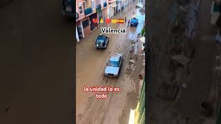 la unidad lo es todo 😭🙏💔✌️ valencia espana flood [upl. by Silda123]