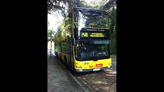 BVG Linie M48 Alexanderplatz  Busseallee [upl. by Nagle]