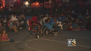 Upper Darby Residents Enjoy ‘Lego Batman’ Movie Under The Stars [upl. by Sucitivel]