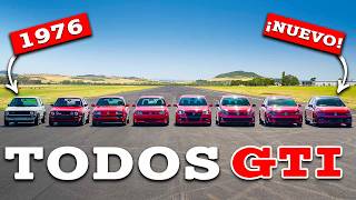 ARRANCONES Generaciones VW Golf GTI [upl. by Butterfield901]