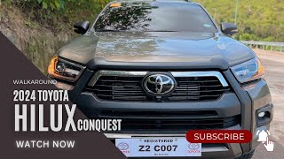 2024 TOYOTA HILUX® CONQUEST BEST FEATURES  4x4 MANUAL [upl. by Atsahc]