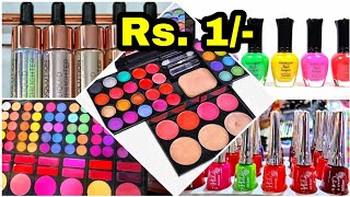 Cheapest Makeup Wholesale Market In Kolkata  Makeup Kit Lipstick Kajal  Cosmetics Market [upl. by Felicia939]