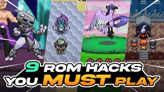 9 NEW and BEST POKEMON ROM HACKS AND FAN GAMES 2023  GBA NDS and MORE [upl. by Emmett]