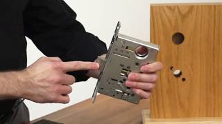 BEST 40H Mortise Lock Installation [upl. by Dix]