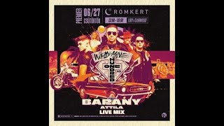 Bárány Attila Live Mix  One Hundred Romkert Budapest 2024 06 27 [upl. by Zebulen]