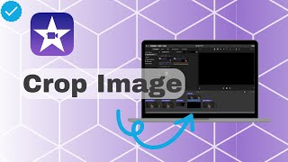 How To Crop Image On iMovie [upl. by Esinej]