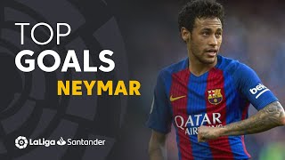 TOP 10 GOALS LaLiga Neymar Jr [upl. by Verina]