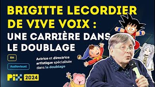 Brigitte Lecordier de vive voix  une carrière dans le doublage [upl. by Shir218]