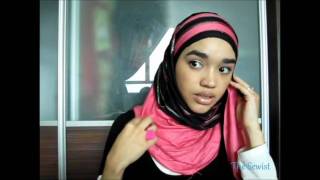 Hijab tutorial 9 Layer it up a hijab style using 2 scarves [upl. by Ver]