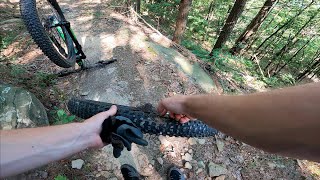 Casual Cloudland Canyon MTB Trails  Trenton Georgia  Southeast MTB [upl. by Merla954]