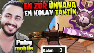 YENİ TAKTİKLE EFSANE ÇORBACI ÜNVANINI ALMAYAN KALMAYACAK Pubg mobile [upl. by Valentin249]