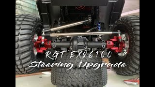 RC VLOG 2 RGT EX86100 Steering Upgrade [upl. by Rebmaed558]