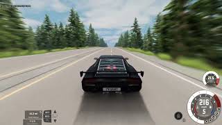 Beamng  Civetta Bolide  Highway Drive [upl. by Phippen98]