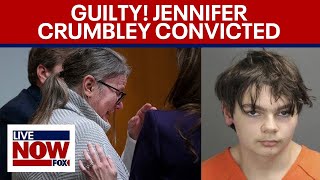 BREAKING Jennifer Crumbley guilty verdict jury convicts school shooters mother  LiveNOW from FOX [upl. by Roarke36]